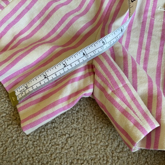 Pink and white striped sailor shorts - Picture 7 of 7
